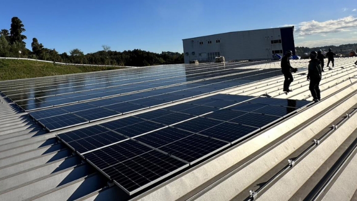 太陽光パネルの設置